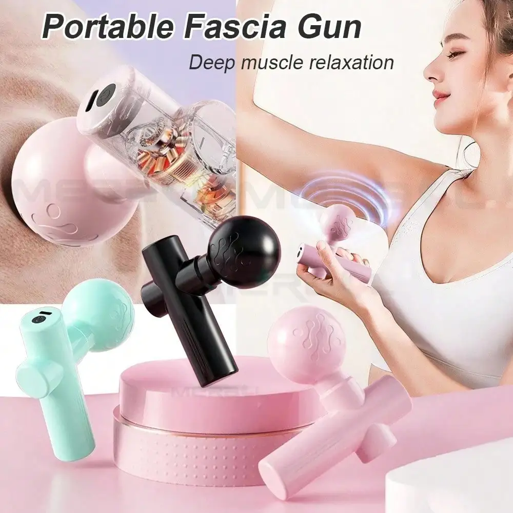 Massage Gun - 2026 미니 마사지건 근막 마사지기 근육