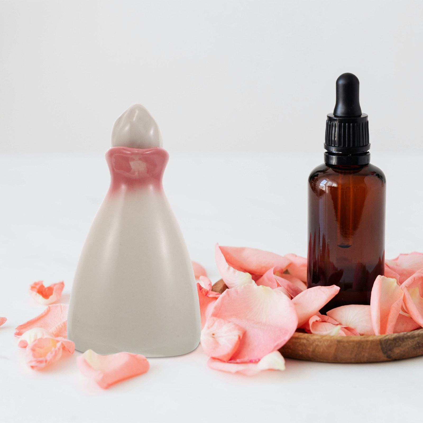 Spa Massager - 세라믹 에센셜 오일 병 40ml, 재사용