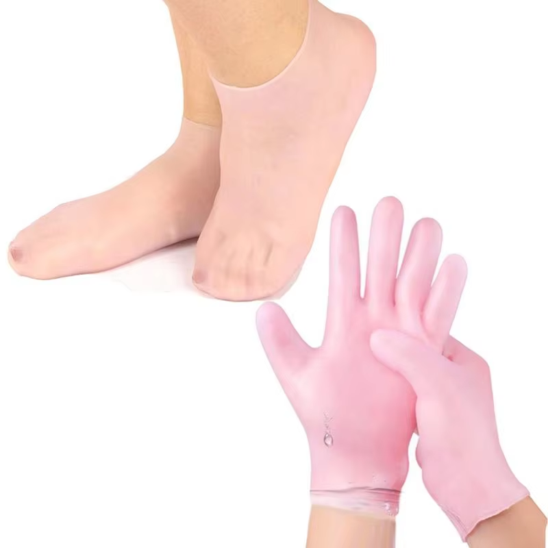 Foot Spa - 1쌍 실리콘 발 관리 양말 &