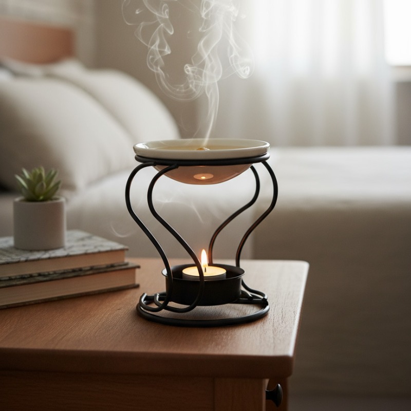 Wax Warmer - 금속 티라이트 세라믹 티라이트 캔들 오일