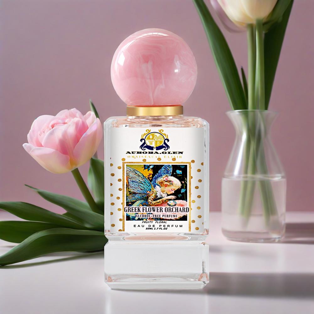 Body Oil - 순수 장미꽃 향 여성용 향수 오일,