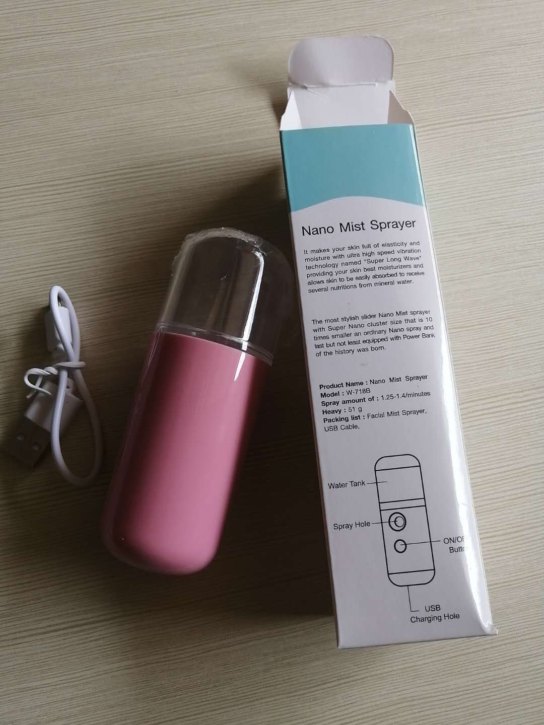 나노 페이셜 미스터 스프레이어 휴대용 얼굴 나노 미스터 - Face Steamer 리뷰 및 가격