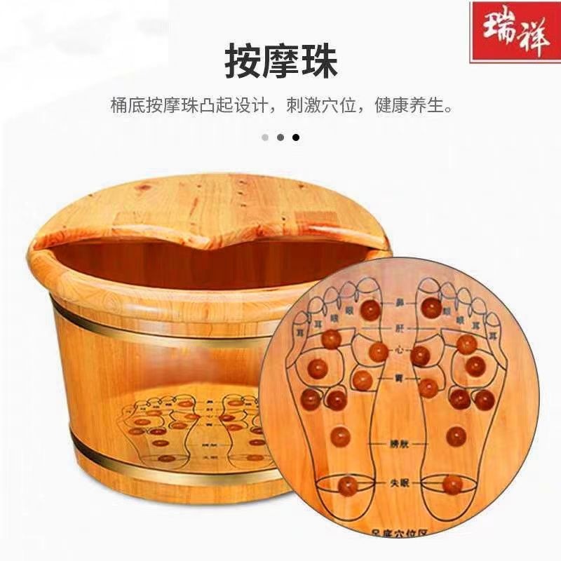 삼나무 발 담그는 욕조, 마사지 발 목욕통, 높이 26 - Spa Massager 리뷰 및 가격