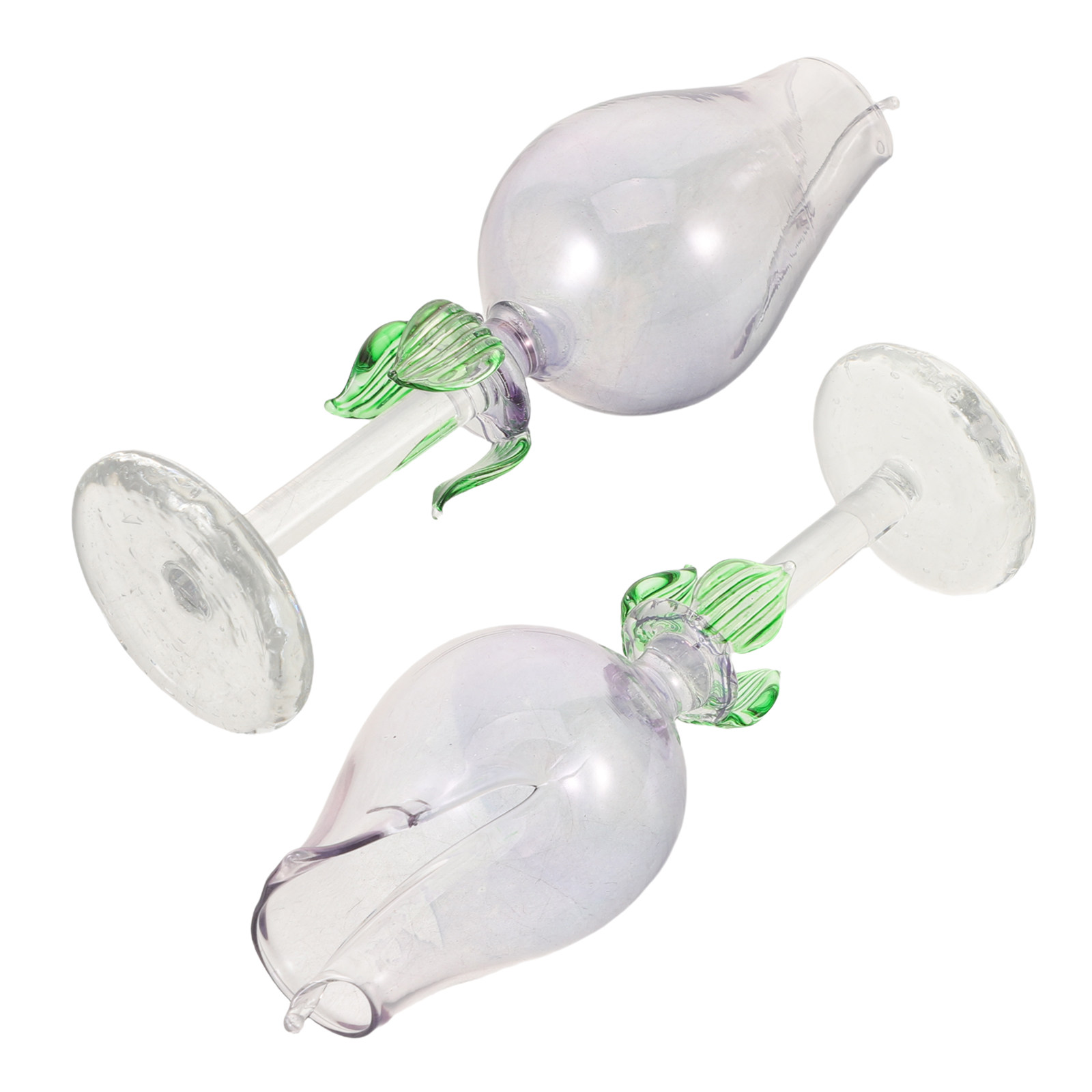 2Pcs 유리 에센셜 오일 디퓨저 꽃 모양 아로마 테라 - Aromatherapy Diffuser 리뷰 및 가격