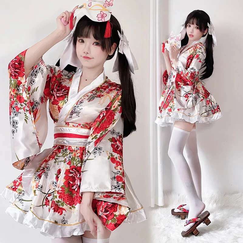 일본식 수정된 기모노 드레스 여성용 목욕 가운 여름 코 - Bathrobe 리뷰 및 가격