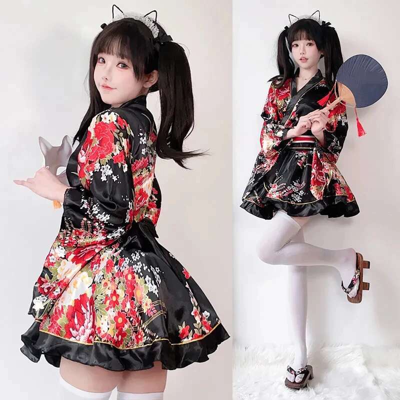 일본식 수정된 기모노 드레스 여성용 목욕 가운 여름 코 - Bathrobe 리뷰 및 가격