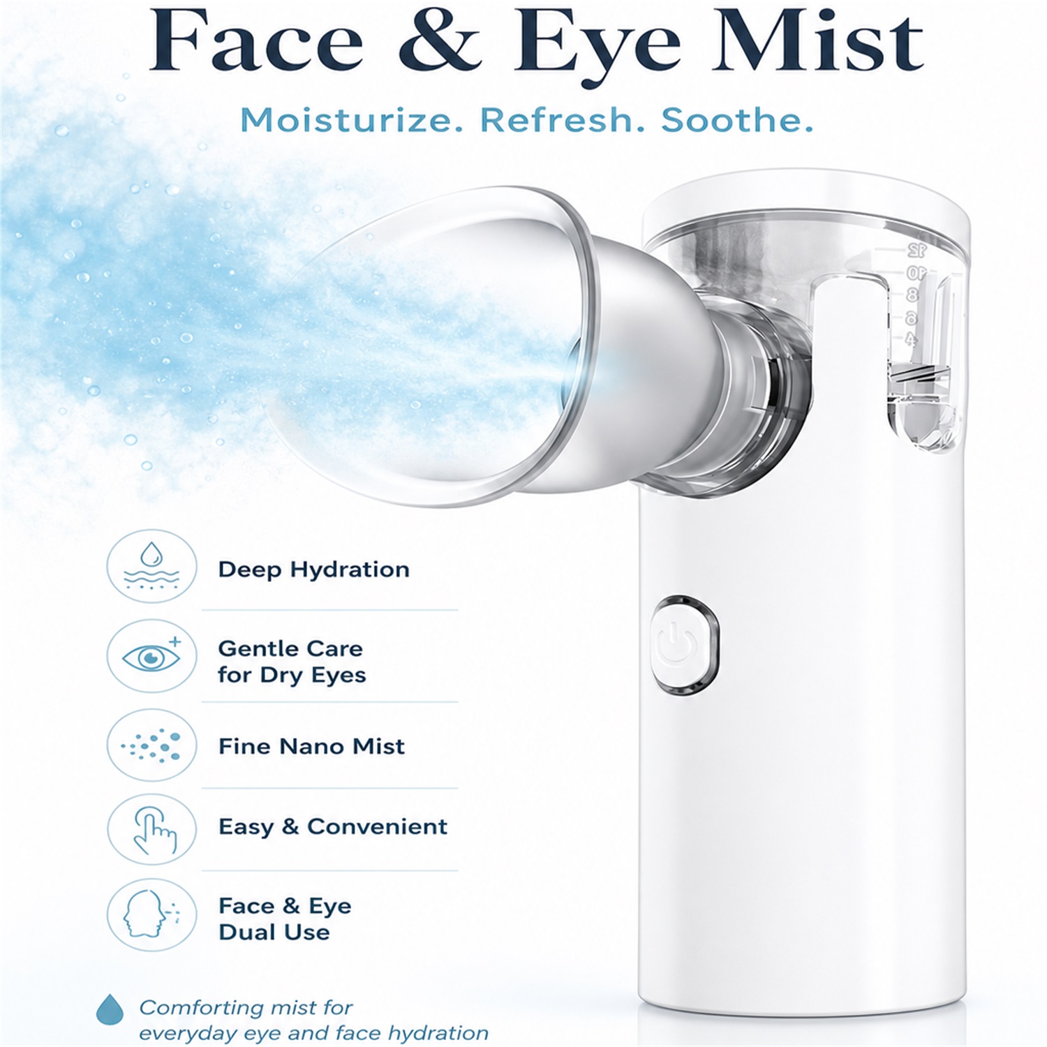 아이 나노 가습기 네뷸라이저 눈 스티머 피로 완화 건조 - Face Steamer 리뷰 및 가격