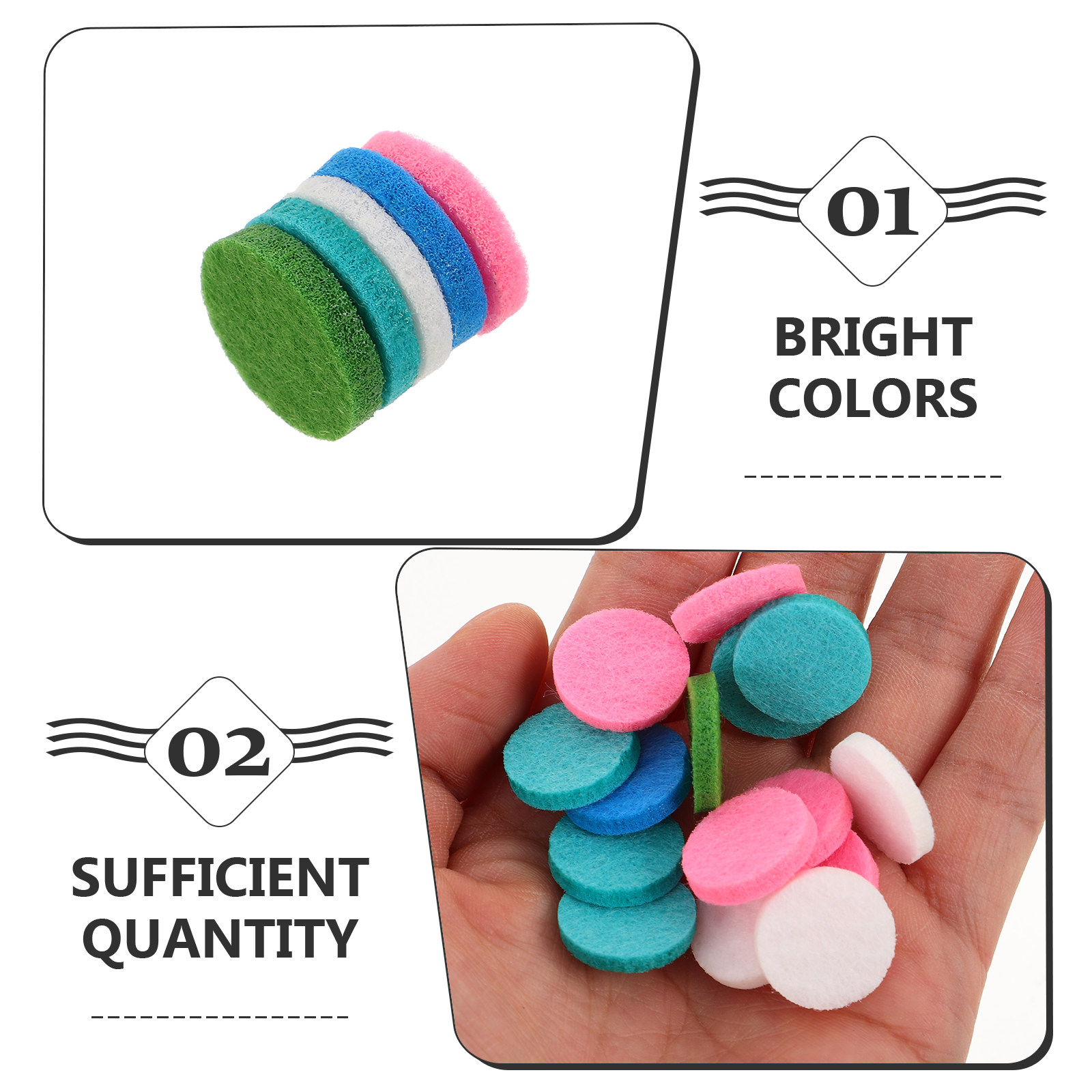 50Pcs 라운드 향수 패드 25Mm 아로마 테라피 로 - Aromatherapy Diffuser 리뷰 및 가격