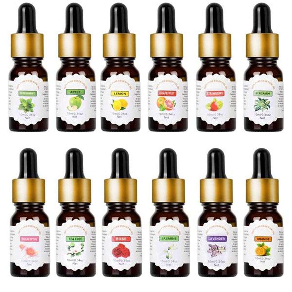10ml 용량의 순수 라벤더 에센셜 오일, 물에 잘 녹 - Aromatherapy Diffuser 리뷰 및 가격