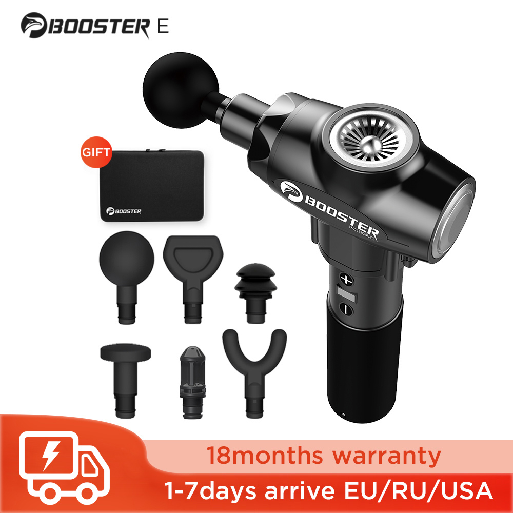 부스터 E 마사지 건, 심부 조직 마사지기 테라피, 신 - Massage Gun 리뷰 및 가격