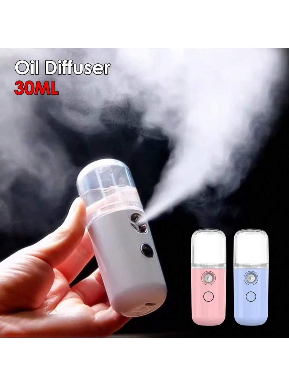 USB 미스트 페이셜 스프레이 가습기 충전식 분무기 페 - Face Steamer 리뷰 및 가격