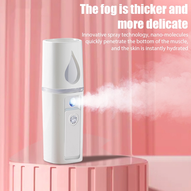 미니 나노 페이셜 미스터 페이스 가습기 USB 충전식  - Face Steamer 리뷰 및 가격