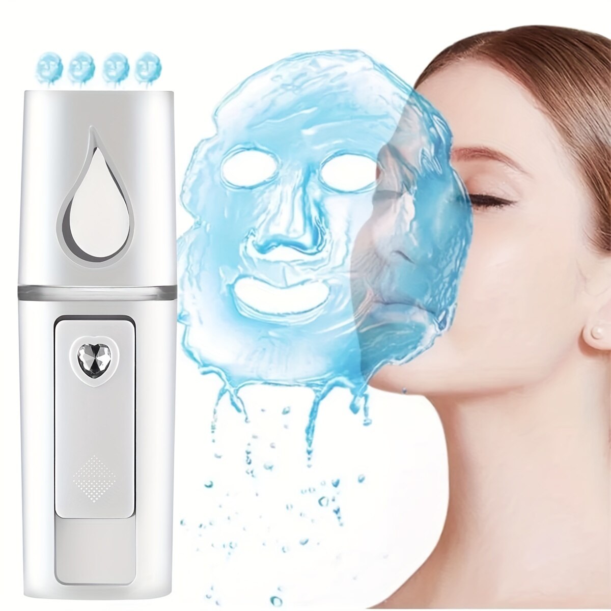 미니 나노 페이셜 미스터 페이스 가습기 USB 충전식  - Face Steamer 리뷰 및 가격