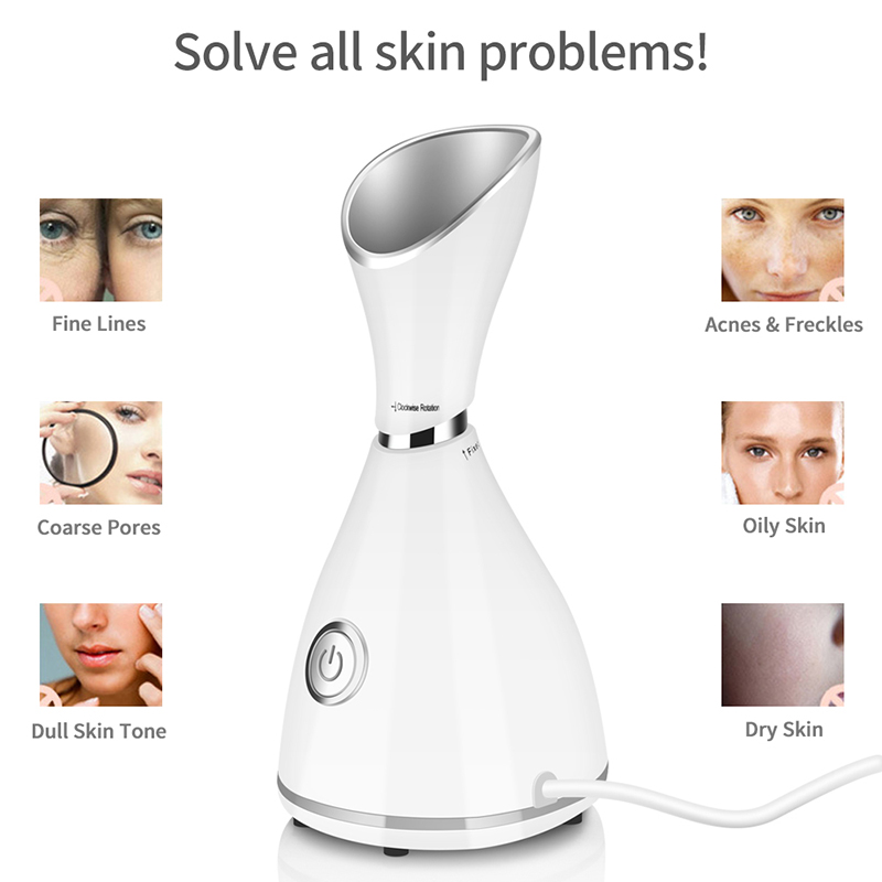 휴대용 나노 이온 핫 미스트 페이셜 스티머 전문 수분  - Face Steamer 리뷰 및 가격