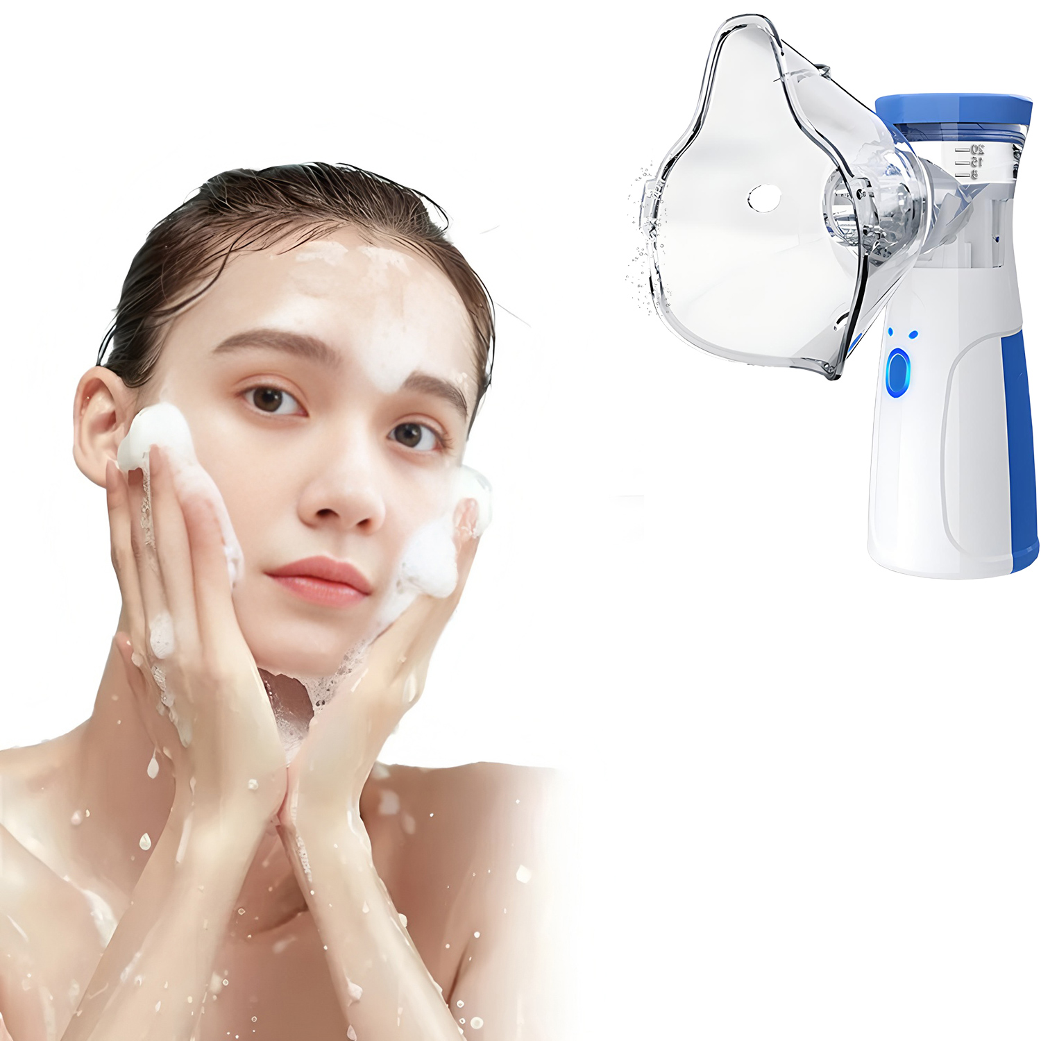 미니 페이셜 스티머 무소음 메쉬 네뷸라이저 휴대용 네뷸 - Face Steamer 리뷰 및 가격